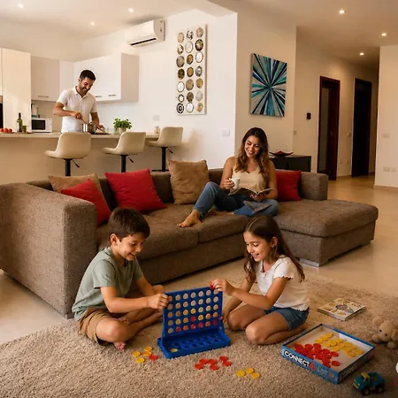 Swieqi Family 3br Spacious And Bright I Cot & Highchair